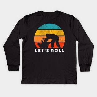 Let's Roll BJJ Kids Long Sleeve T-Shirt